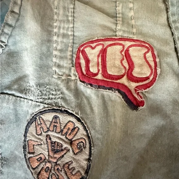 Magnolia Pearl Cotton Twill Joni Trouser Button Waist Cinch Back OS NWT